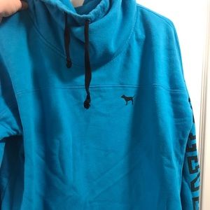 PINK cowl neck sweatshirt